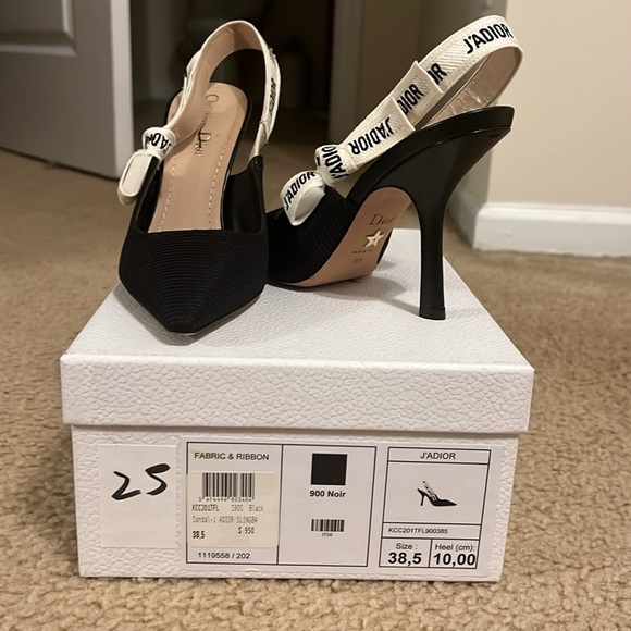 Dior Sling back heels with box - Picture 6 of 6